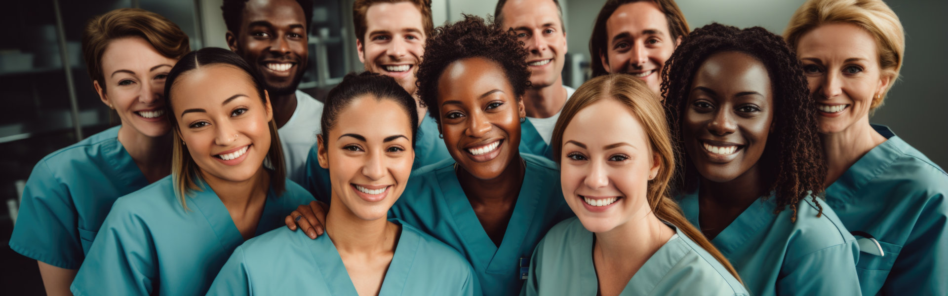 group of healthcare worker